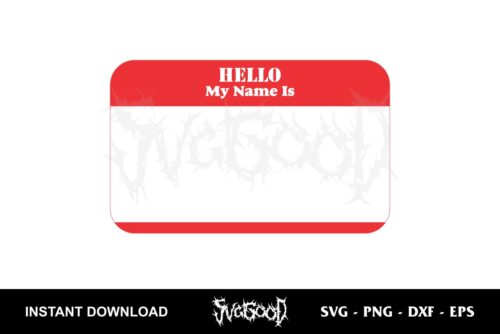 hello my name is tag svg