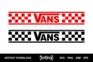 Vans Logo Checkerboard SVG - SVGGOOD