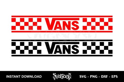 vans logo checkerboard svg