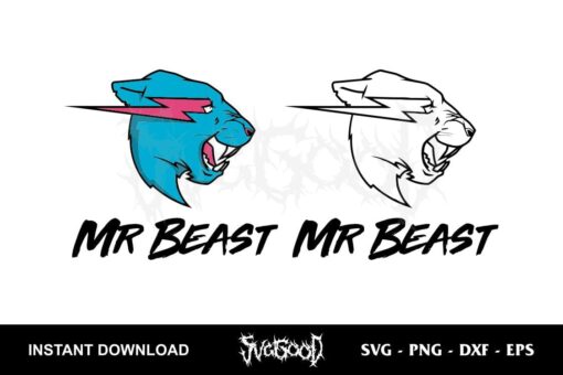 Mr Beast Logo SVG Vector
