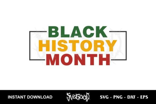 black history month svg free