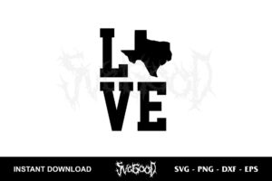 love texas svg free