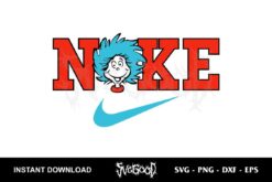 dr seuss nike logo svg