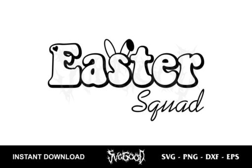 easter squad svg