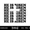 he is risen svg free