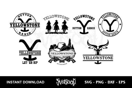 YELLOWSTONE SVG BUNDLE