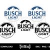 busch light logo svg bundle