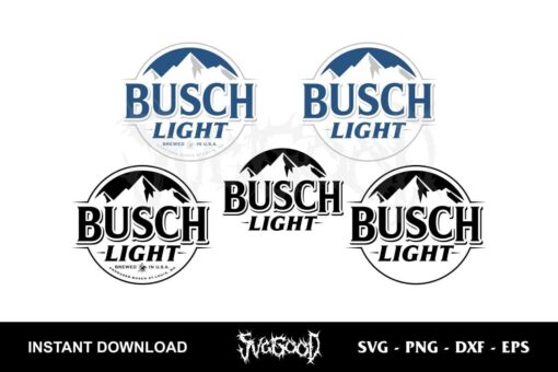 busch light logo svg bundle