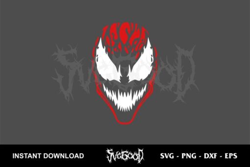 carnage head svg