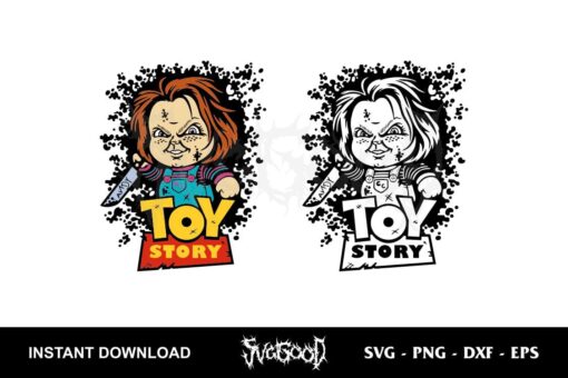 Chucky Toy Story SVG