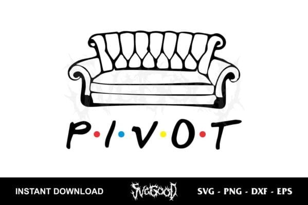 Pivot Friends Style Pivot Friends SVG - SVGGOOD