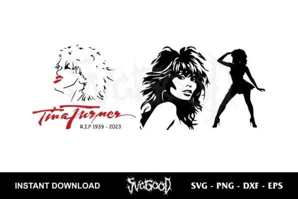 Tina Turner SVG - SVGGOOD