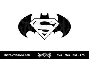 Batman Superman SVG Cricut