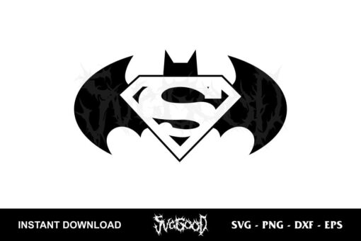 Batman Superman SVG Cricut