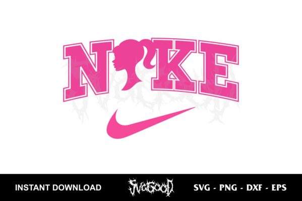 Barbie Nike Logo SVG | SVGGOOD