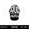 stud muffin svg free