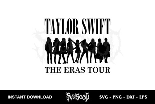 taylor swift the eras tour svg