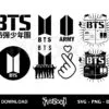 BTS Logo SVG Bundle Pack
