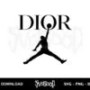 Dior Jordan SVG Cricut 2 Dior Jordan svg Cricut