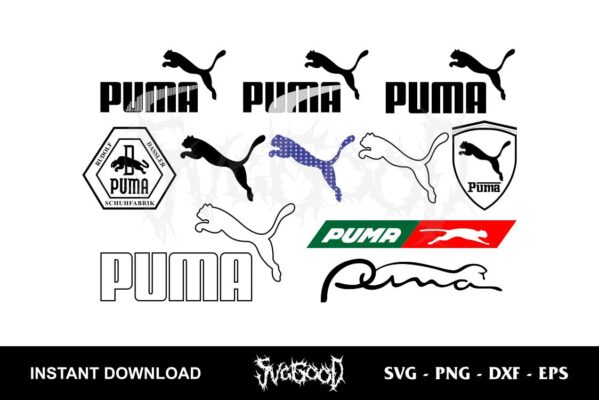 Puma Logo SVG Bundle - SVGGOOD