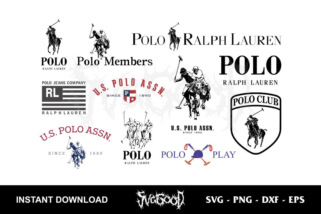 Polo Ralph Lauren Logo SVG Bundle | SVGGOOD