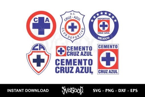 Cruz Azul SVG Bundle