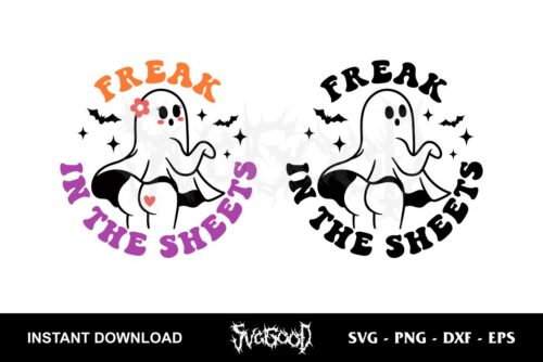 freak in the sheets svg