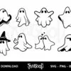 Halloween Boo Ghost SVG Vector 3 halloween boo ghost svg vector