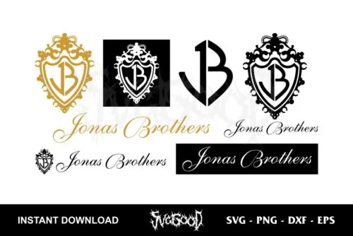 jonas brothers logo svg cut file