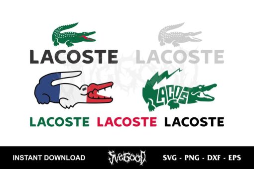 Lacoste Logo SVG Bundle
