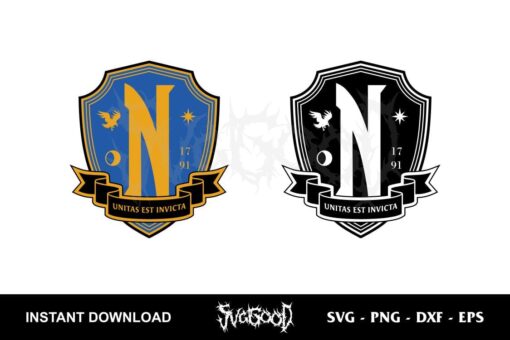 Nevermore University Logo SVG
