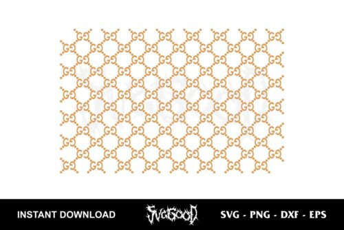 Gucci Pattern Logo SVG
