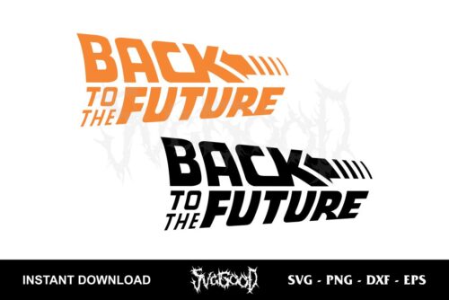 back to the future svg