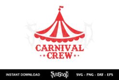 carnival crew svg