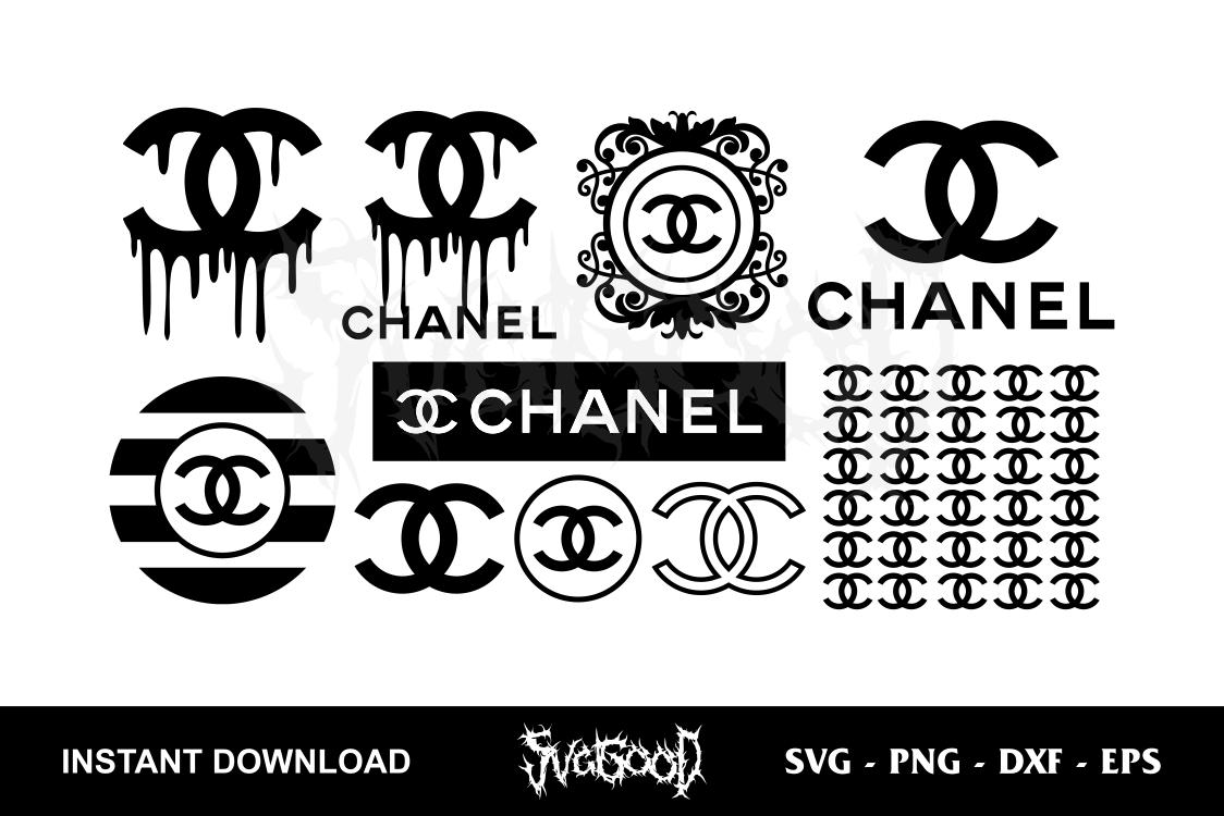 Chanel Logo Drip SVG Bundle | SVGGOOD