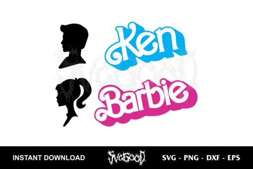 Ken Barbie SVG Cricut