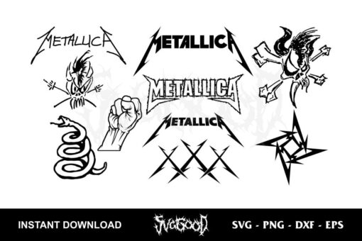 Metallica SVG Bundle