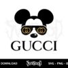 mickey Gucci SVG
