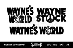 Waynes World SVG