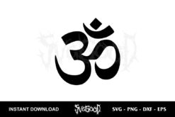 Om Symbol SVG Free