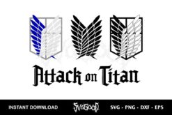 Attack On Titan Logo SVG