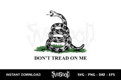 Don't Tread On Me SVG