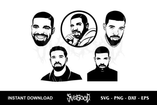 Drake SVG File