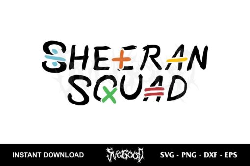 Sheeran Squad SVG