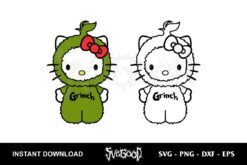 grich hello kitty svg