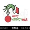merry grinchmas svg