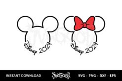 Disney 2024 Family Vacation SVG