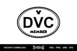 Disney Vacation Club Member SVG