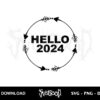 hello 2024 svg free