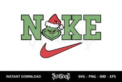 Nike Grinch SVG